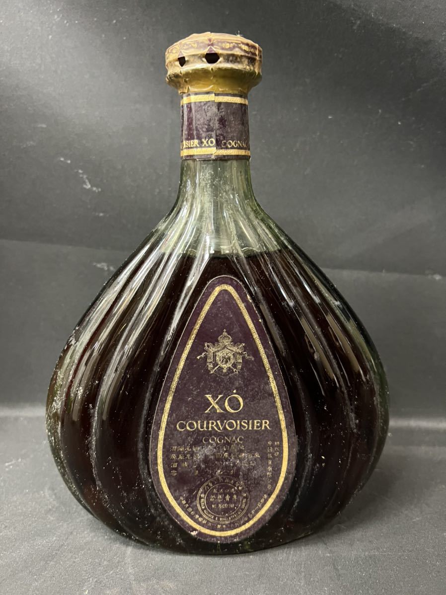 飲料・酒 古酒 COURVOISER XO クルボアジェ XO グリーンボトル
