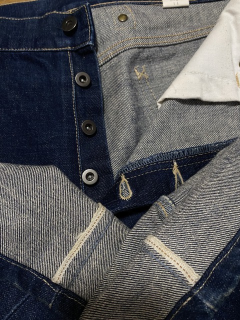EVISU 58821 エヴィス エビス シンチバック セルビッチ デニムパンツ 