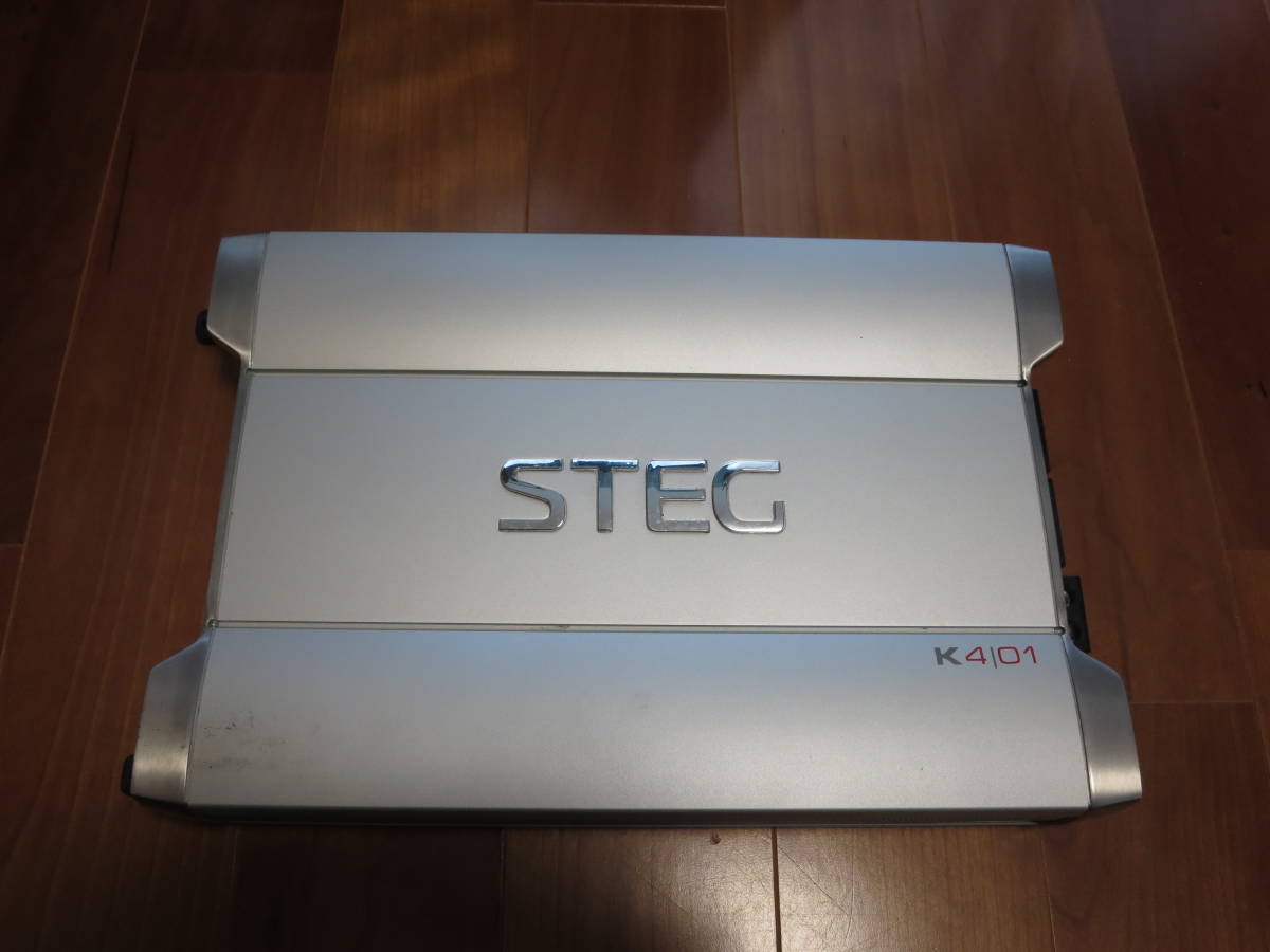 STEG 4ch アンプ K4.01 送料込 STEG ステッグ K4.01 K4⁄01 ステッグSTEG