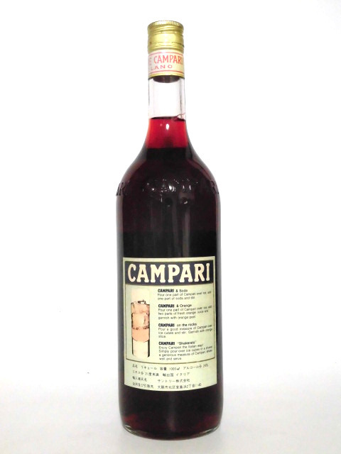 【L2】カンパリ 28.5% 00年代 旧ボトル 1000ml L2】 90年代 カンパリ 正規品 【CAMPARI】 カンパリ Yahoo