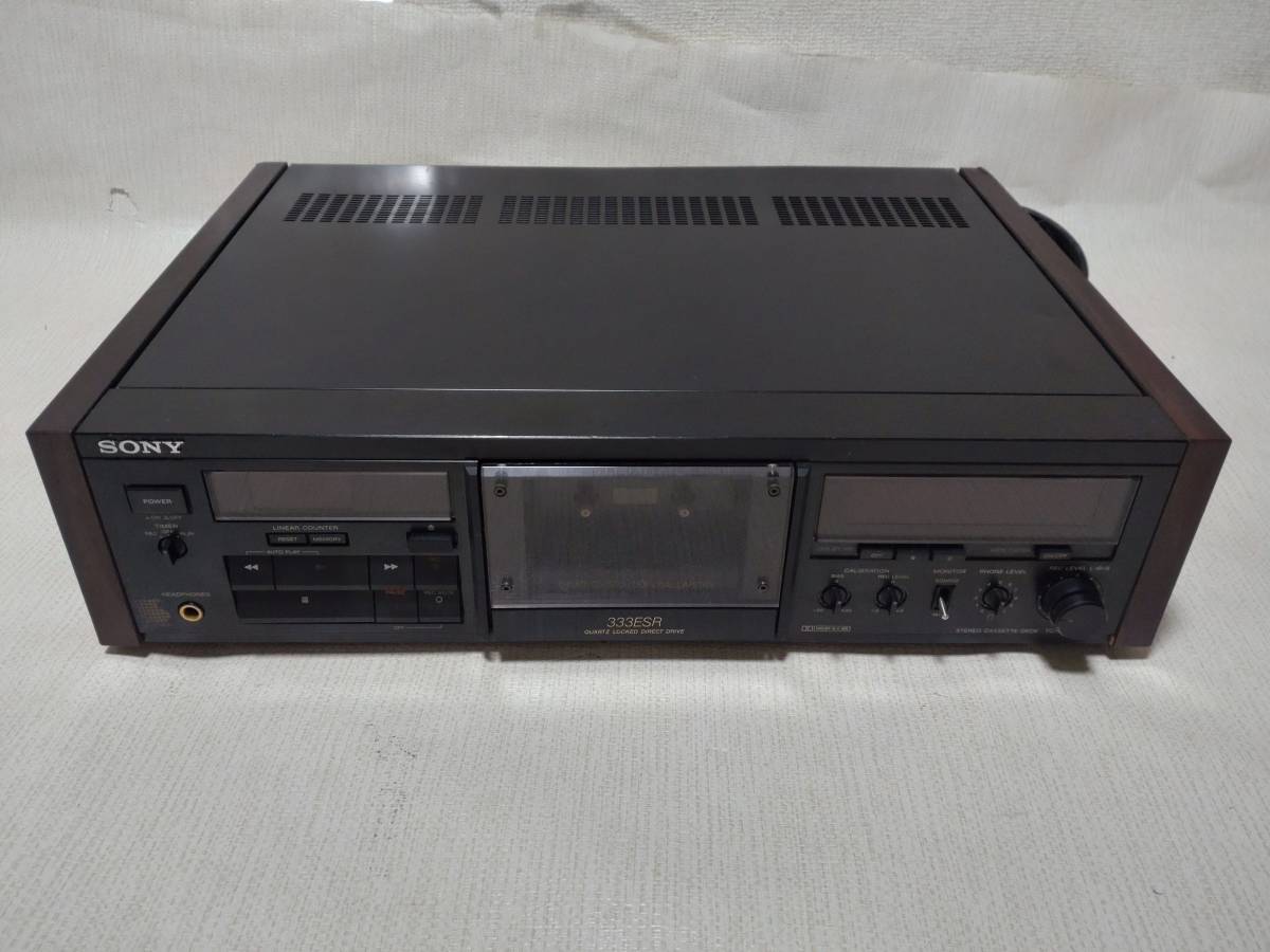 1円 SONY TC-K600 3HEAD HX PRO ステレオ カセットデッキ オーディオ