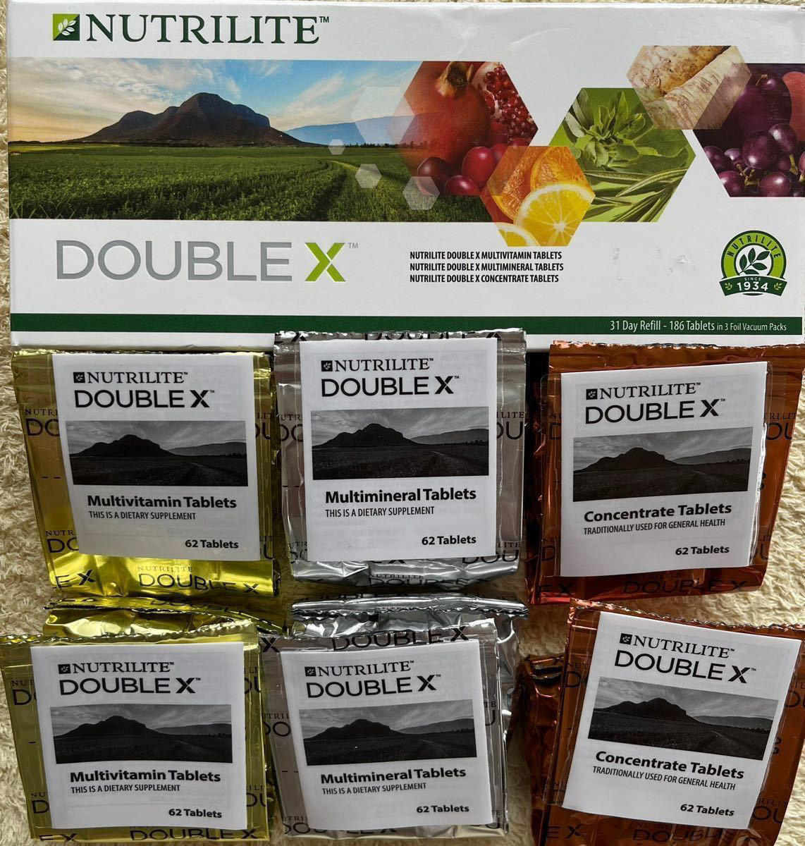 本物保証，豊富な アメリカ製 海外版 アムウェイ ダブルX トリプルx62粒ずつ 賞味期限2022年11月以降 2個セット(マルチビタミン)｜売買されたオークション情報、yahooの商品情報をアーカイブ公開 - オークファン マルチビタミン