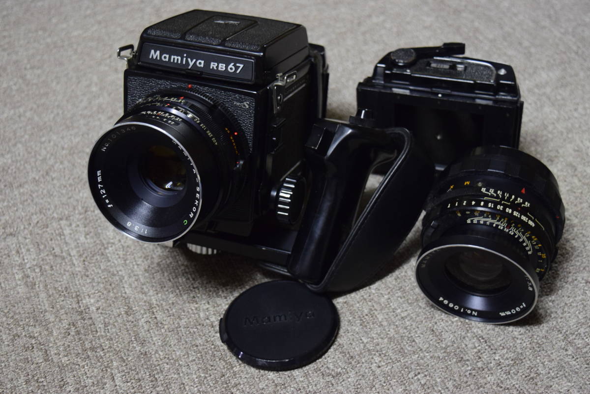 RB67 マミヤ Mamiya S mamiyaRB67 PRO ボディ2台ジャンク ボディのみ 2