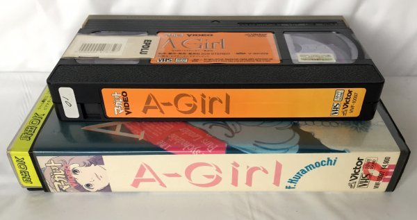∮中古VHS 未DVD化 A-Girl くらもちふさこ マーガレットビデオ アニメ 