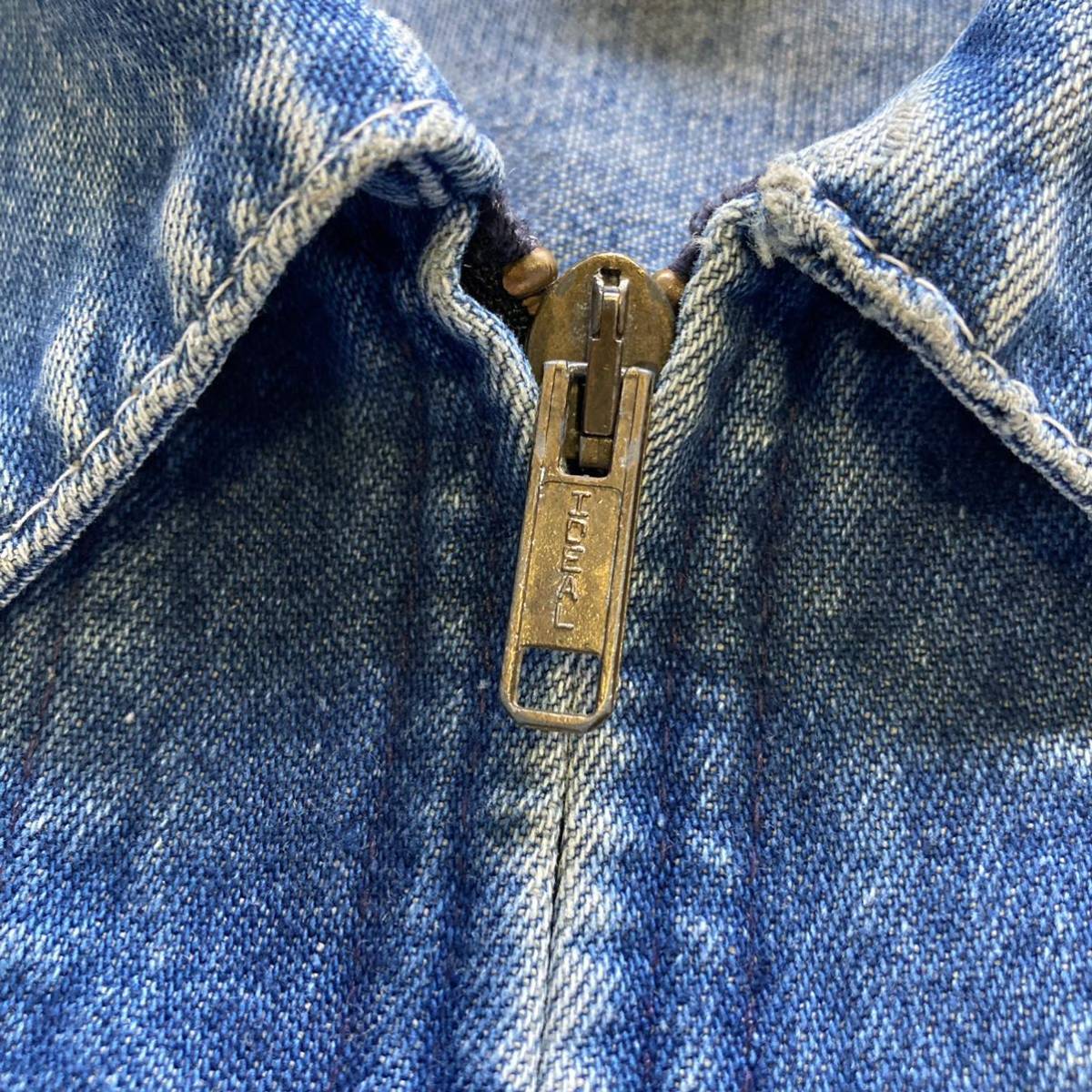 70's 80's VINTAGE!! OSH KOSH オシュコシュ デニムジャケット 48R