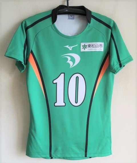 ミズノ 大東文化大学 バレーボール部 ユニフォーム#10 L MIZUNO