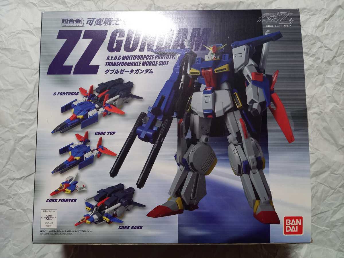 超合金 可変戦士 ZZガンダム バンダイ ダブルゼータガンダム (機動戦士
