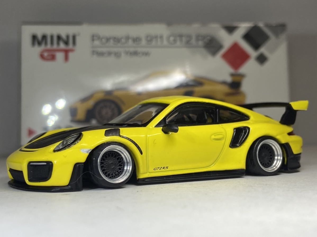 1 64 改 ポルシェ911 Gt2 Rs 車高短 深リムホイール s 街道レーサー ミニカー改造 カスタムミニカー Minigt 乗用車 売買されたオークション情報 Yahooの商品情報をアーカイブ公開 オークファン Aucfan Com