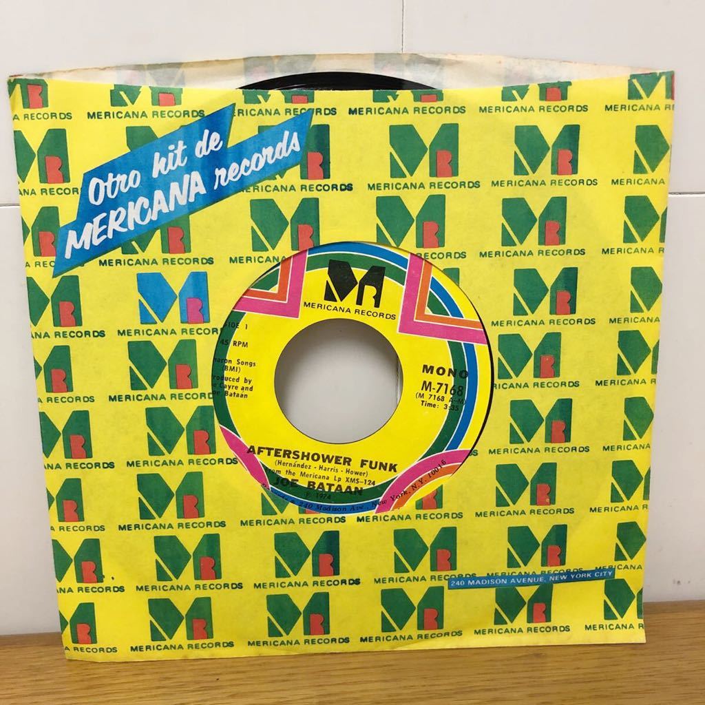 【新作登場，限定セール】 Joe Bataan - Aftershower Funk / Fin / 7inch(R&B、ソウル)｜売買されたオークション情報、yahooの商品情報をアーカイブ公開 - オークファン Ru0026B、ソウル