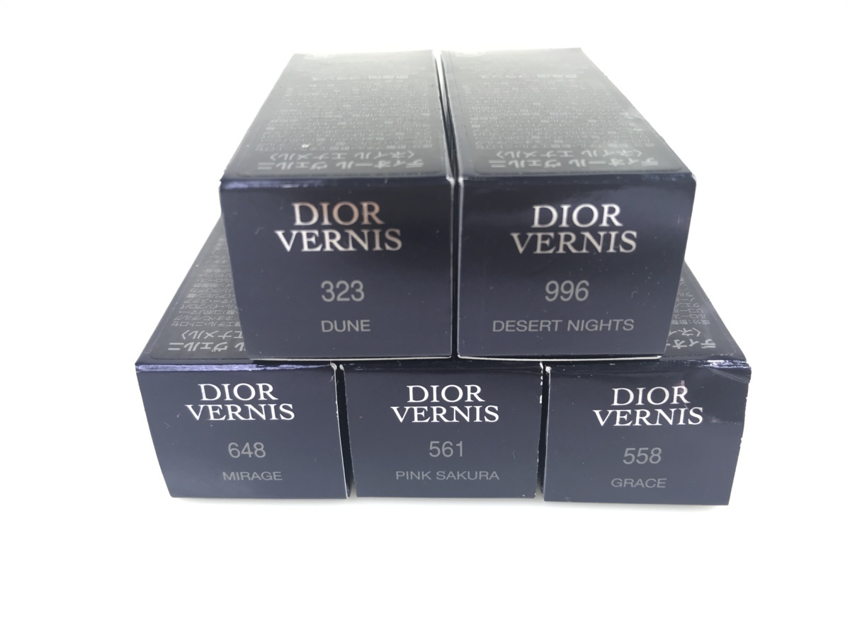 1円 クリスチャン ディオール Dior ヴェルニ ネイルエナメル マニキュア 5本セット 10ml 5 Kes 1115 ネイルカラー 売買されたオークション情報 Yahooの商品情報をアーカイブ公開 オークファン Aucfan Com