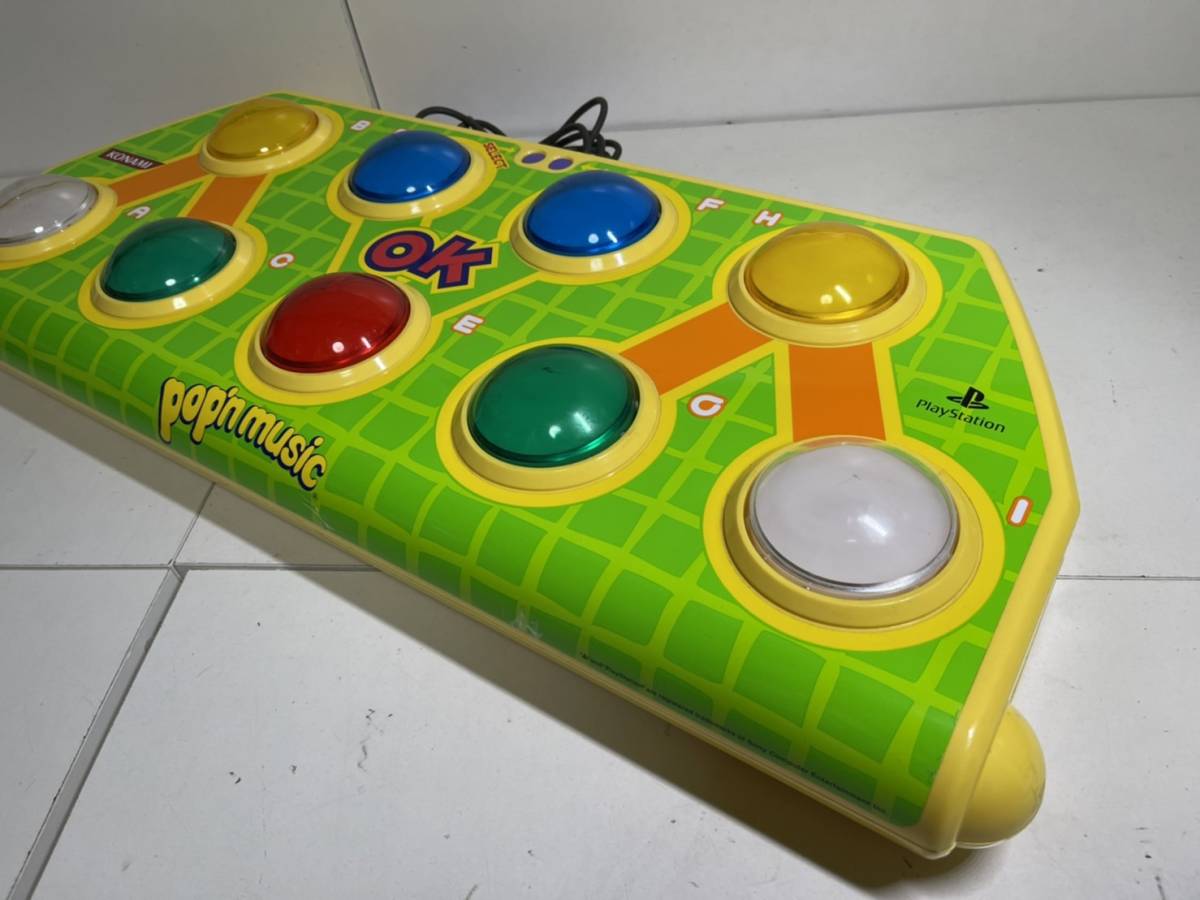動作未確認】ポップンミュージック アーケードコントローラー PS プレステ