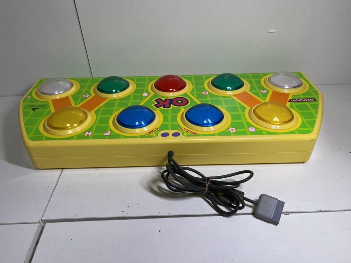 SONY PS PS2 コナミ ポップンミュージック アーケードスタイル 