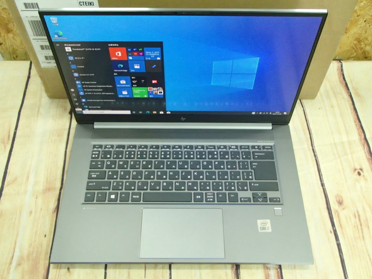 □展示美品 HP ZBook Studio G7 Mobile Workstation Core i7-10750H 