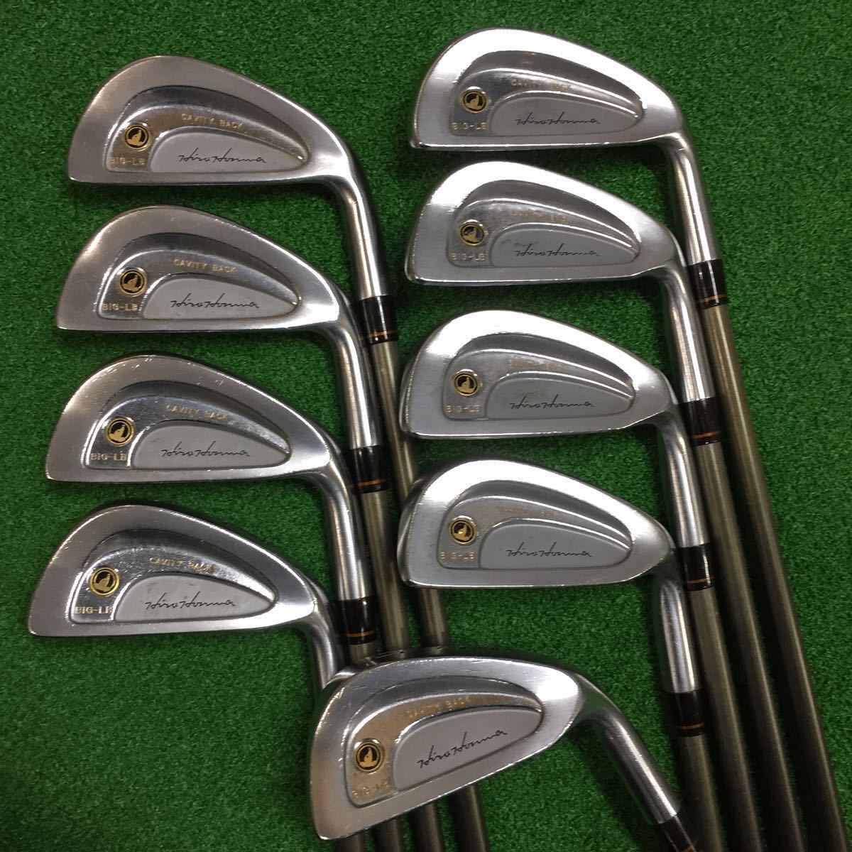 HONMA BIG －LB アイアンセット #3～#11 計9本 【シャフト】TITANIUM 