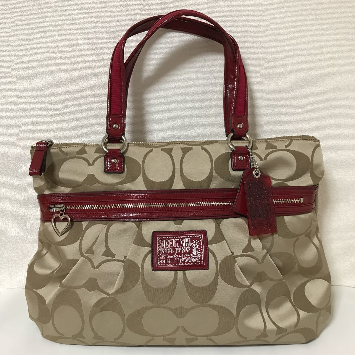 COACH コーチトートバッグ シグネチャー トートバッグ