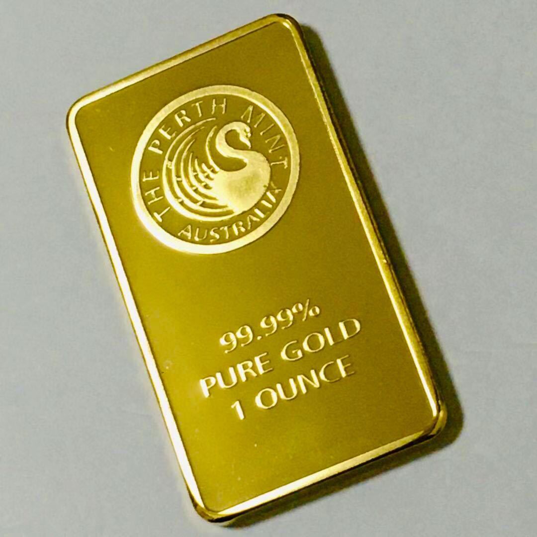 地金 1オンス The Perth Mint オーストラリア ゴールドバー 大型金貨 古錢 4重目31 90g 金貨 売買されたオークション情報 Yahooの商品情報をアーカイブ公開 オークファン Aucfan Com