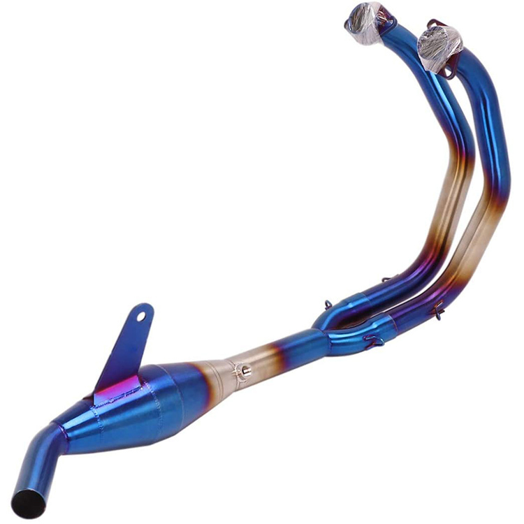 YZF-R25/R3/MT03/MT25 純正マフラー適合 エキゾーストパイプ YZF-R25/R3/MT03/MT25 純正マフラー適合 エキゾーストパイプ