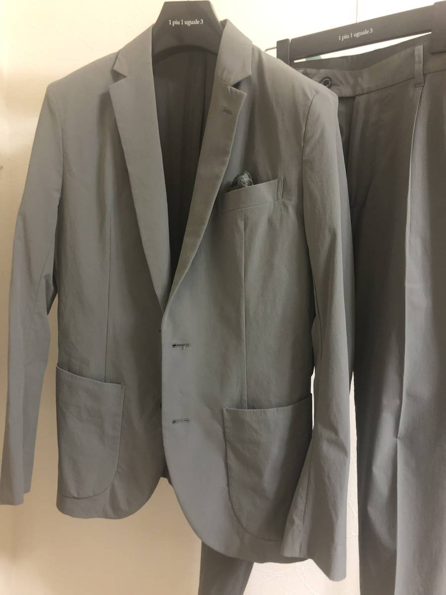 美品 20SS 1piu1uguale3 NEW TRAVEL セットアップ /4WAY DRY NYLON 