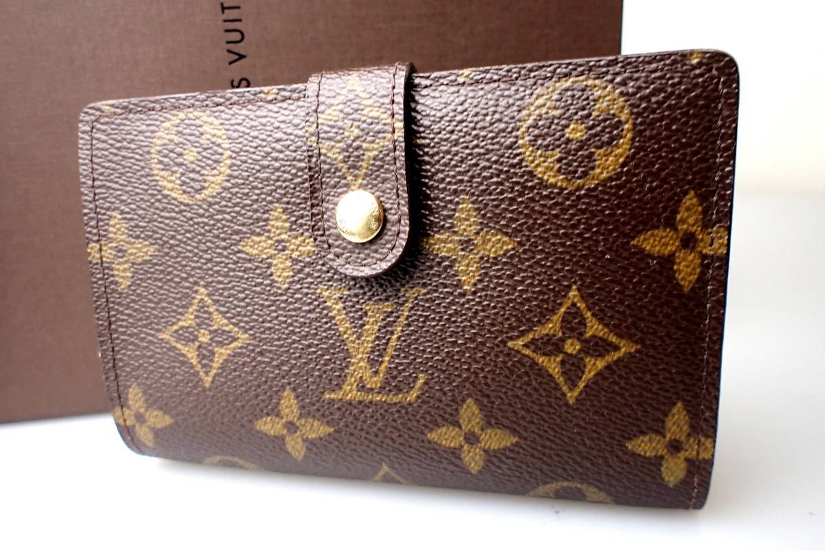 ヴィエノワ ポルトフォイユ ルイヴィトン モノグラム VUITTON がま口 