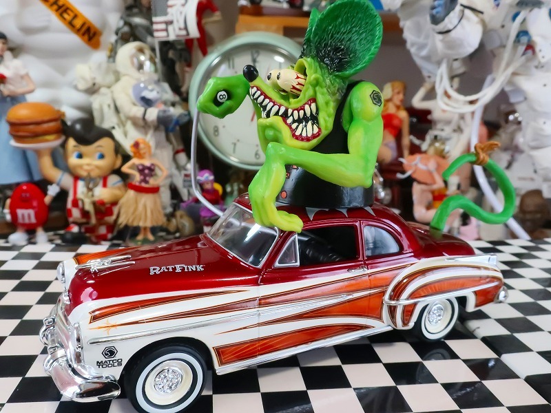 爆レア☆絶版☆ラットフィンク Rat fink 1950 OLDSOME ROCKET オールド 