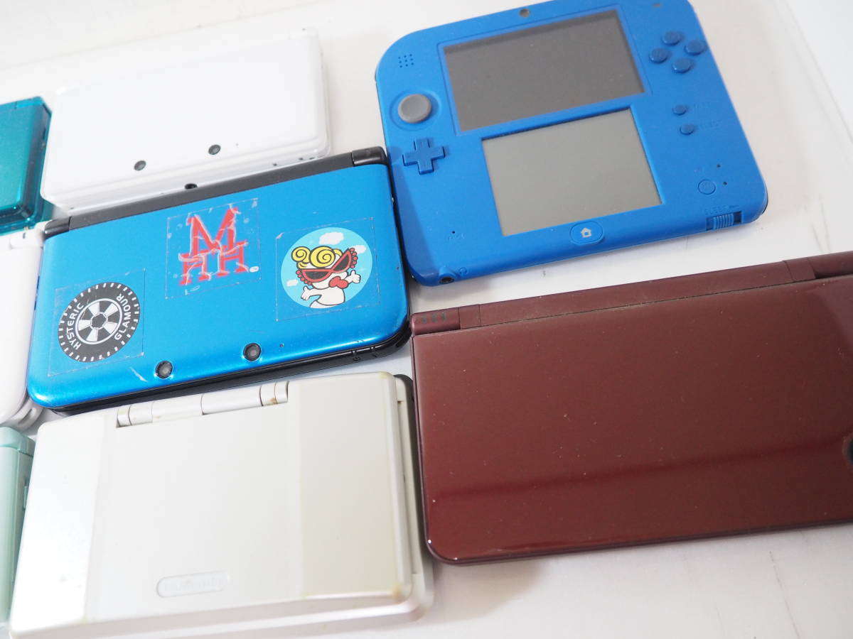 ☆ジャンクDSlite DSiLL 3DS 3DSLL new3DS 7台 起動（New 3DS・3DS LL  
