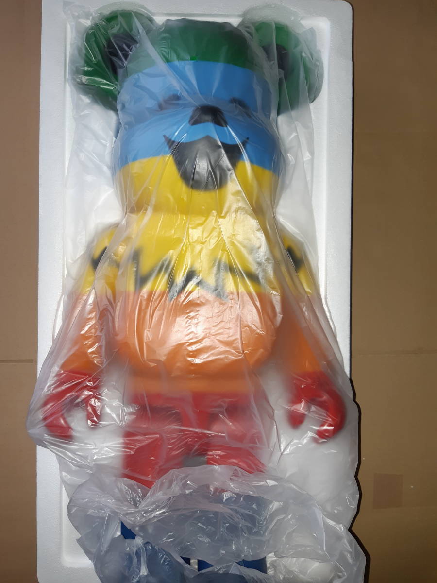 be@rbrick 1000% グレイトフル デッド ダンシングベア レインボウ ベア 