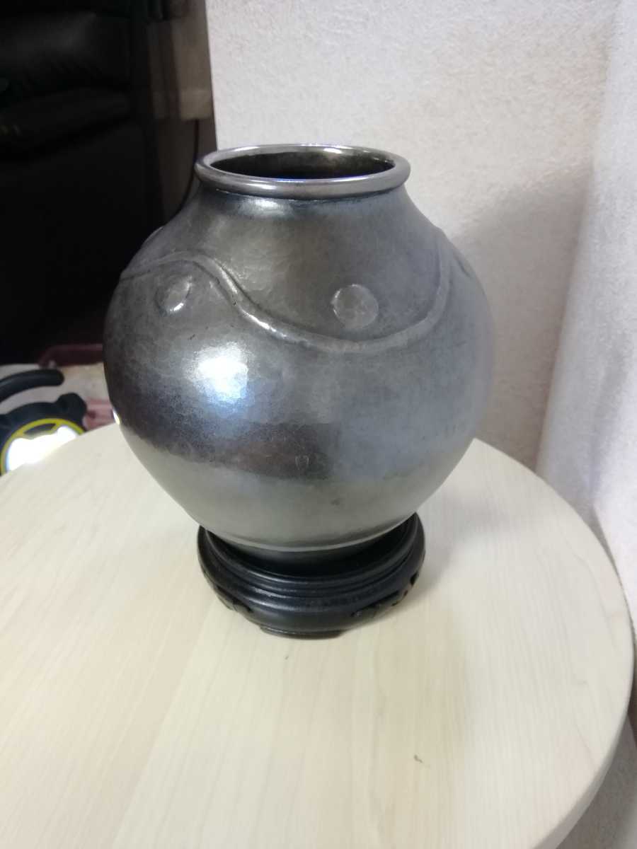 純銀壺形花生 宮本商行謹製 498g 旧伯爵家所蔵品(銀製)｜売買された 