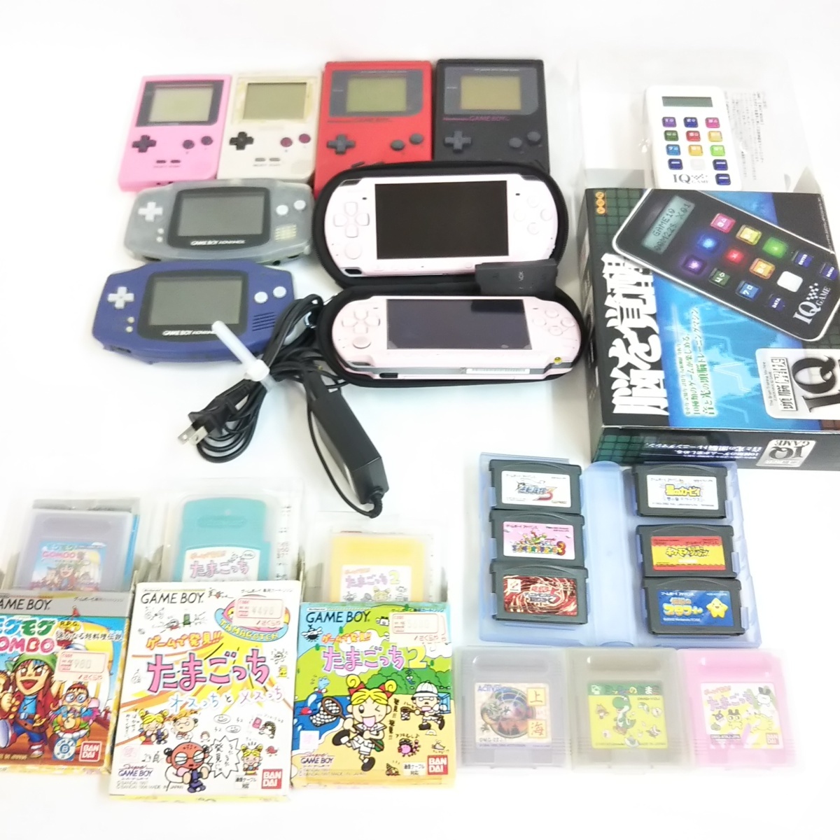 □大量 ジャンク ポータブルゲーム機関連品いろいろまとめて 小型 
