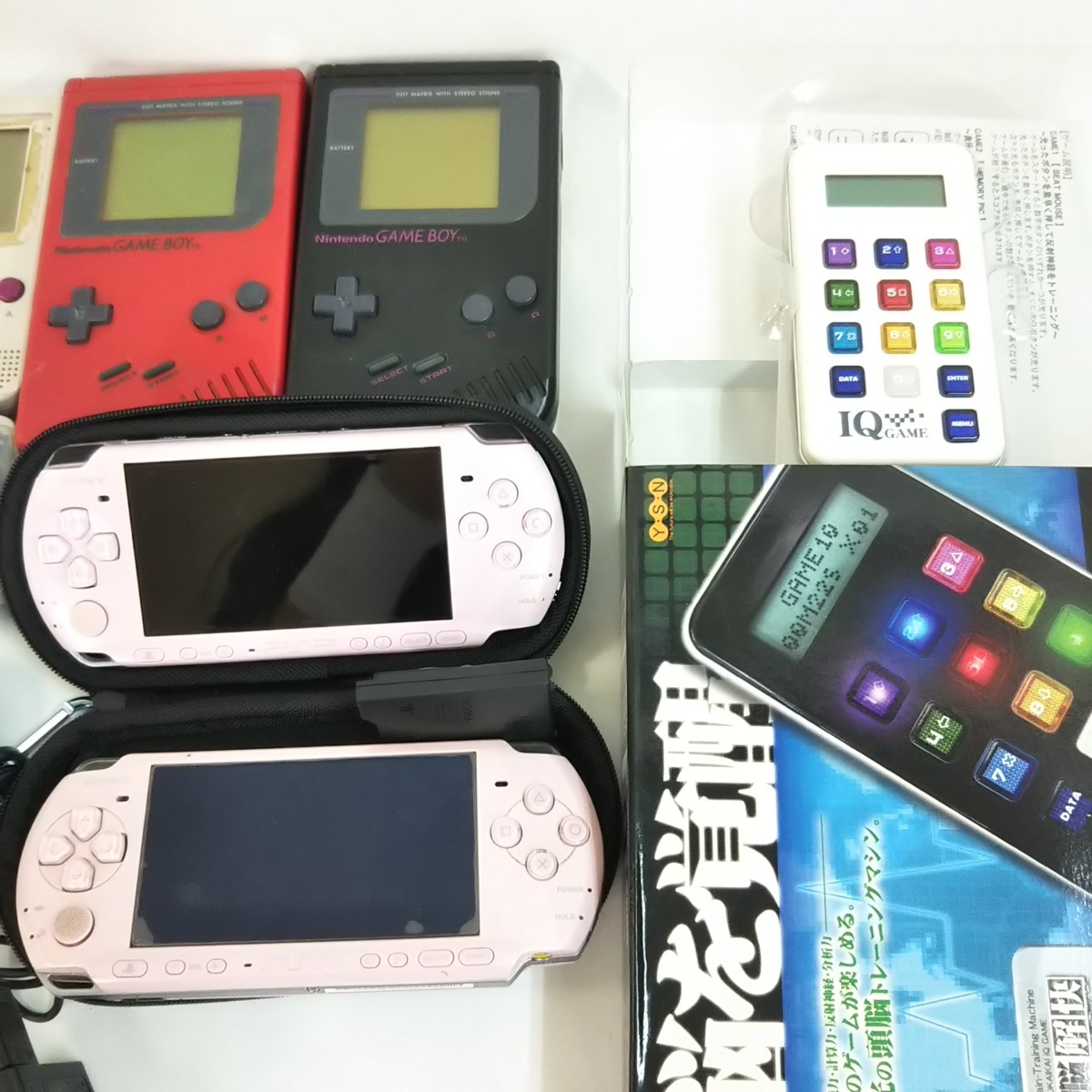 □大量 ジャンク ポータブルゲーム機関連品いろいろまとめて 小型 