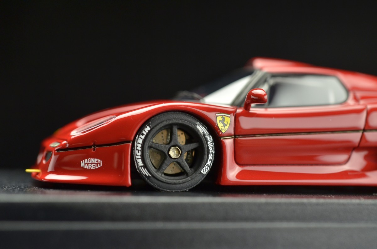 モデルカー1/43コレクター放出 17】FERRARI F50 GT BPR TEST 1986 RED