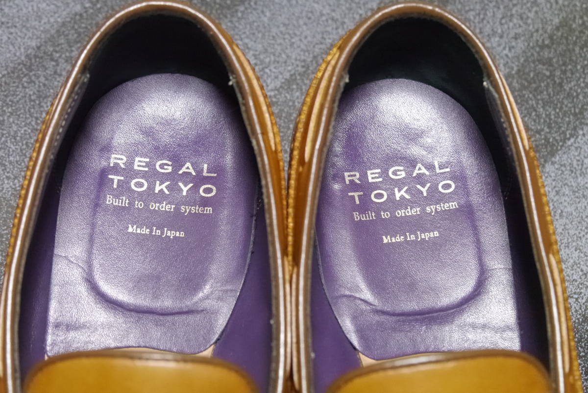 REGAL TOKYO(リーガルパターンオーダー)【ウイングタッセルローファー 