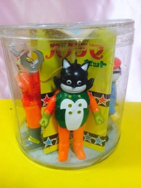 ☆冒険ロックバット ミニソフビ5種☆ブルマァク