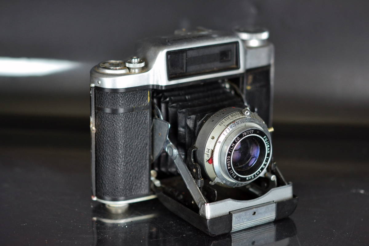 A) SUPER FUJICA-6 スーパーフジカ 6 SEIKOSHA-MX FUJINAR レンズ 7.5 