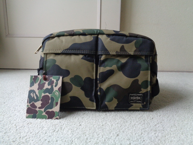☆新品☆PORTER×A BATHING APE☆カモタンカー☆吉田カバン☆ウエスト 
