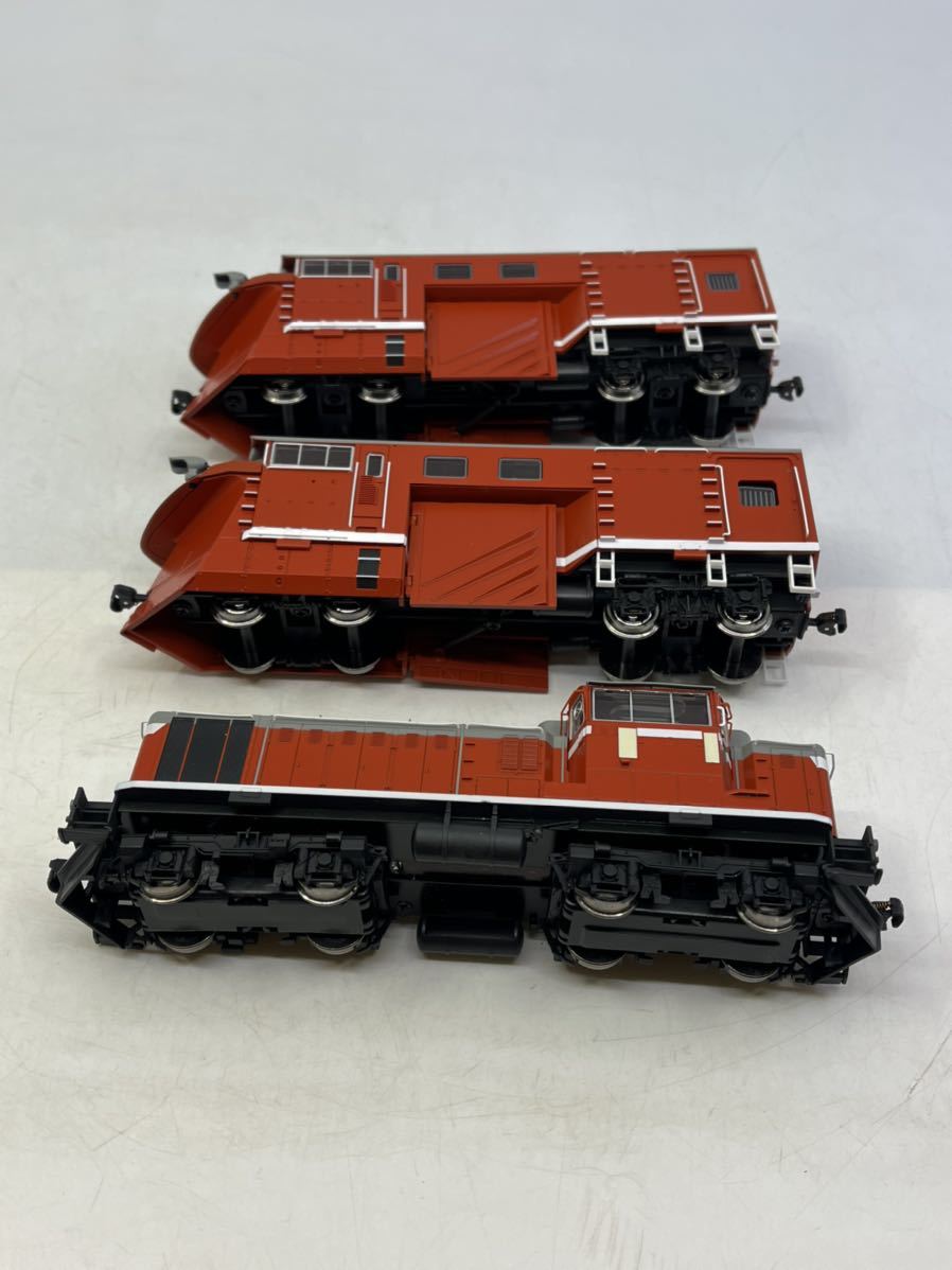 Y12070 ☆美品☆トラムウェイ 国鉄 DD16-300 LR 機関車 前頭車2両