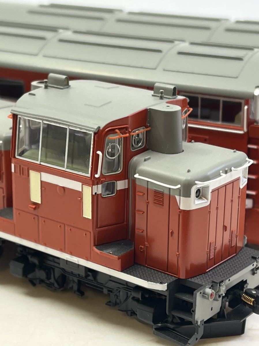 Y12070 ☆美品☆トラムウェイ 国鉄 DD16-300 LR 機関車 前頭車2両
