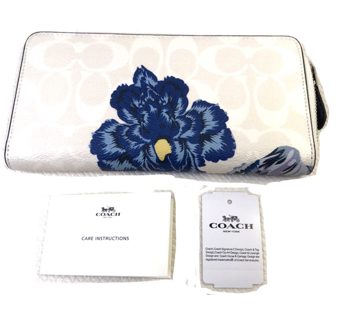 COACHコーチ長財布 ホワイト マルチ レディース COACH 6656 COACHコーチ長財布 ホワイト マルチ レディース COACH 6656