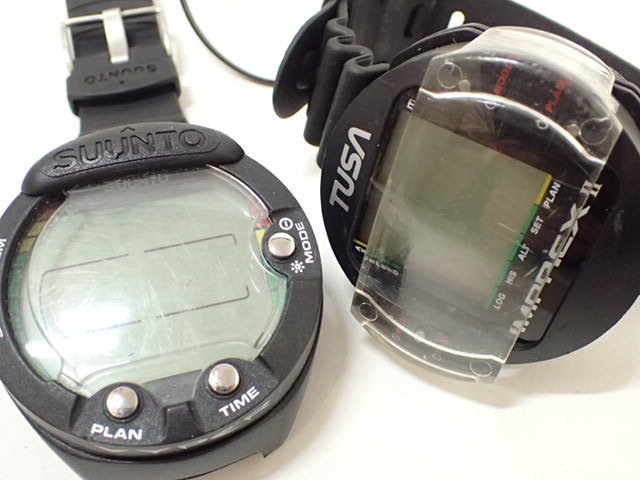 定番，定番人気 266 T 現状渡し SUUNTO スント VYPER/TUSA ツサ IMPREXⅡ/ダイブコンピューター/腕時計(ダイブコンピュータ)｜売買されたオークション情報、yahooの商品情報をアーカイブ公開 - オークファン ダイブコンピュータ