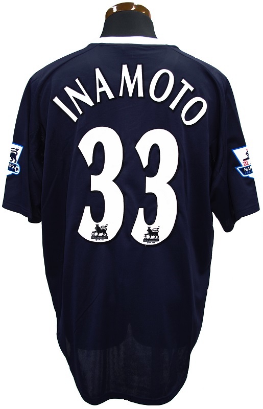 １ 直筆サイン入り 33 稲本 05 06 ウェストブロムウィッチ アルビオン Away 正規品 プレミアリーグ 売買されたオークション情報 Yahooの商品情報をアーカイブ公開 オークファン Aucfan Com