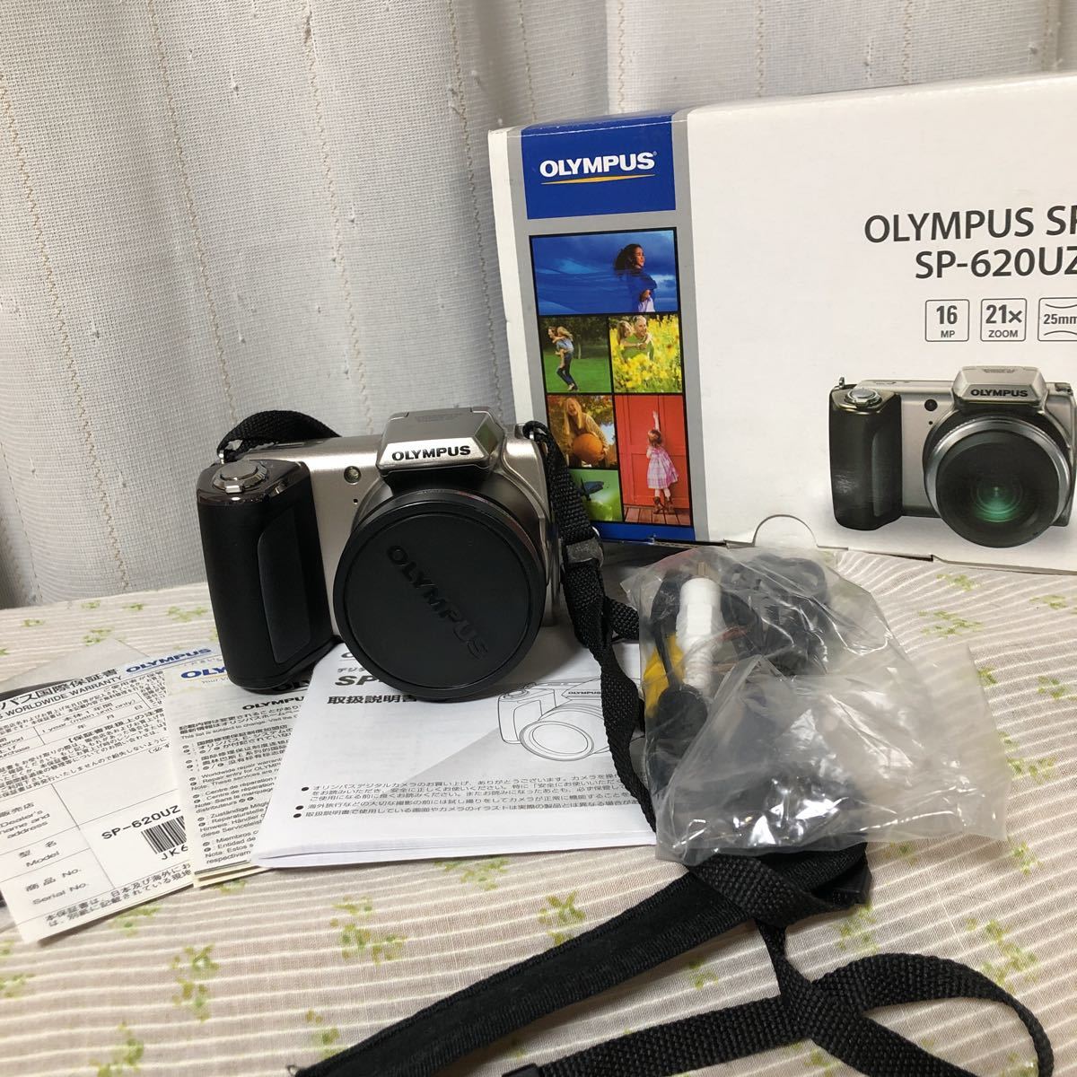 人気SALE，HOT OLYMPUS SP-620UZ 16MP 動作確認OK 箱 取説 保証書付き 単3乾電池仕様(オリンパス)｜売買されたオークション情報、yahooの商品情報をアーカイブ公開 - オークファン オリンパス