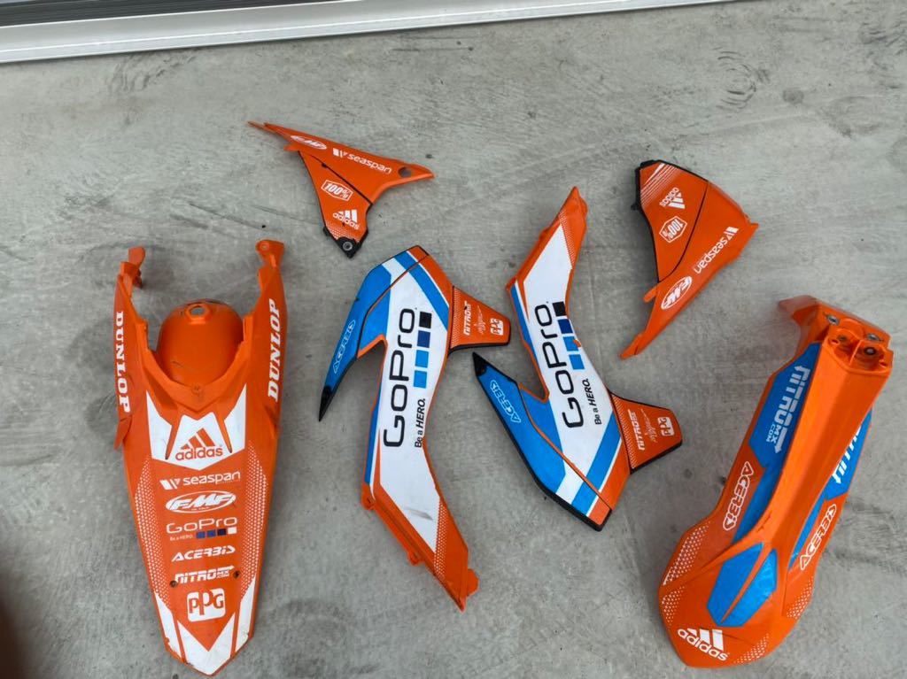 定番人気，大人気 KTM200EXC 2015 外装セット 125EXC 250EXC SX XC-W(カウル、フェンダー)｜売買されたオークション情報、yahooの商品情報をアーカイブ公開 - オークファン その他