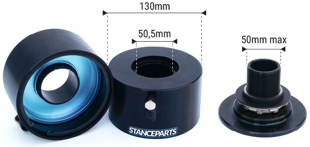 stanceparts エアカップ エアリフト 車高調 ロベルタ カップ エアサス