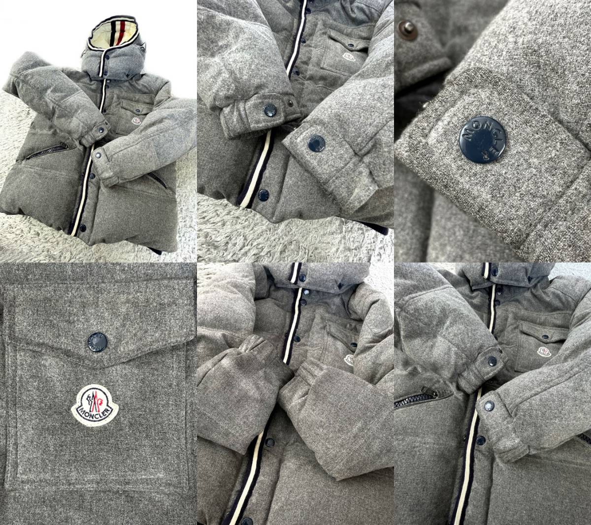限定 レア 名作 良品 国内正規 定価16万 MONCLER モンクレール 