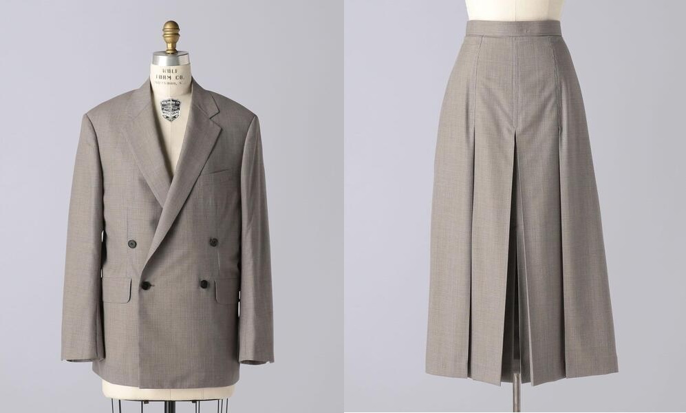 SALE 新品 BLAMINK ブラミンク R W GCC TAILORED JK SKT ハンド 