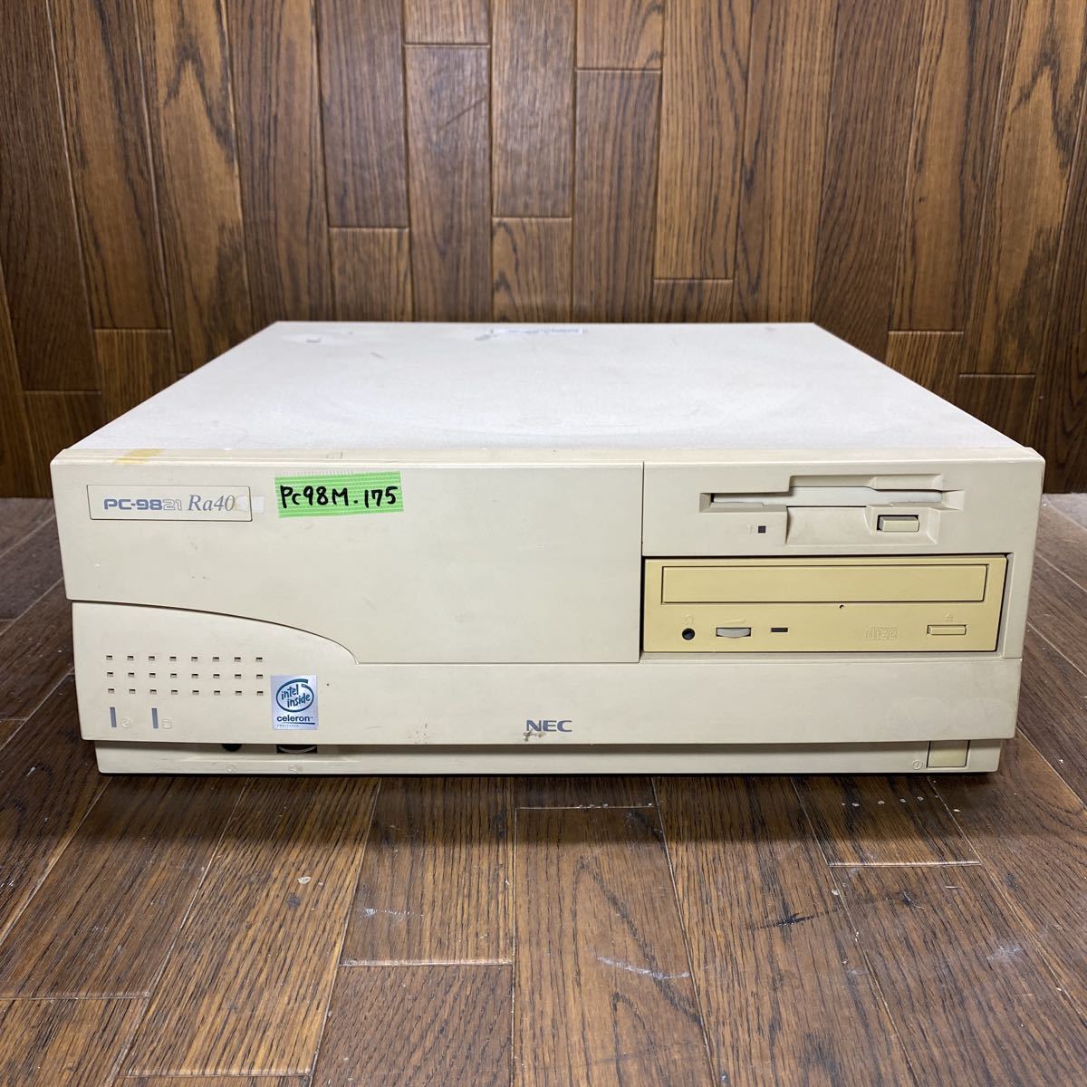 安い，新品 PC98M-175 激安 レトロPC98シリーズ NEC PC9821RA40M60D5 通電確認済み HDD欠品 ジャンク(デスクトップ)｜売買されたオークション情報、yahooの商品情報をアーカイブ公開 - オークファン デスクトップ