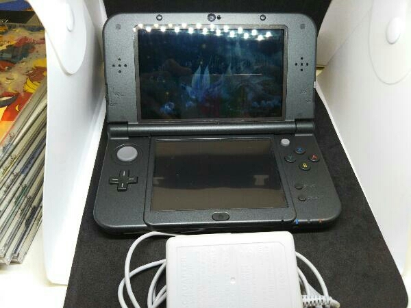 Newニンテンドー3DS LL:メタリックブラック(REDSVAAA) 充電器付き 動作  
