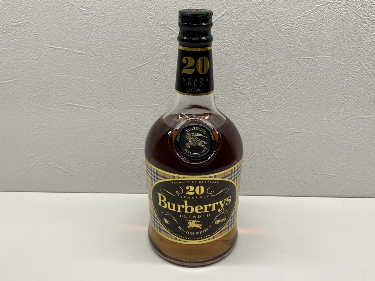 バーバリー 20年 ウイスキー Burberrys 40度 - 700ml メルカリ 20年の 