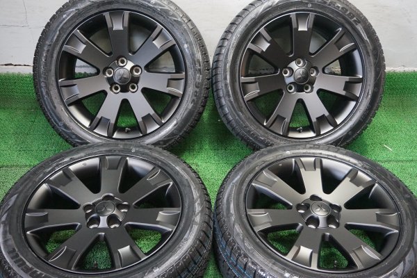 デリカD5 純正 カスタムホイール 新品スタッドレス 225/55R18 