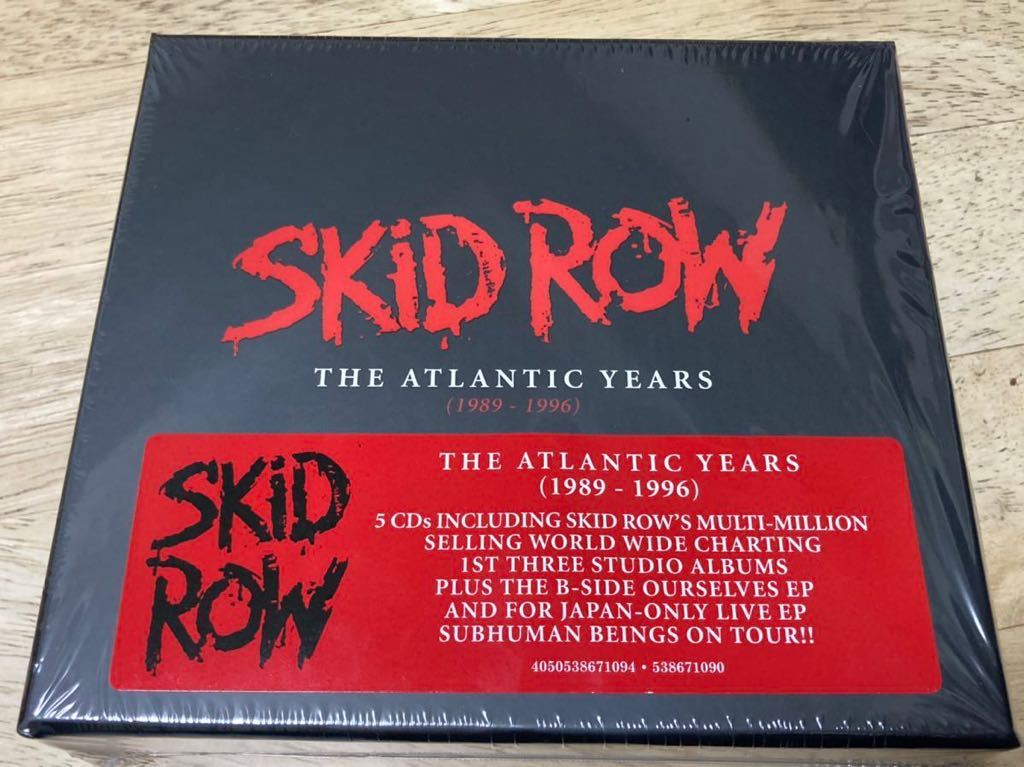 5CD SKID ROW スキッド ロウ / THE ATLANTIC YEARS 1989-1996 5枚組(Skid Row)｜売買されたオークション情報、yahooの商品情報をアーカイブ公開 - オークファン Skid Row