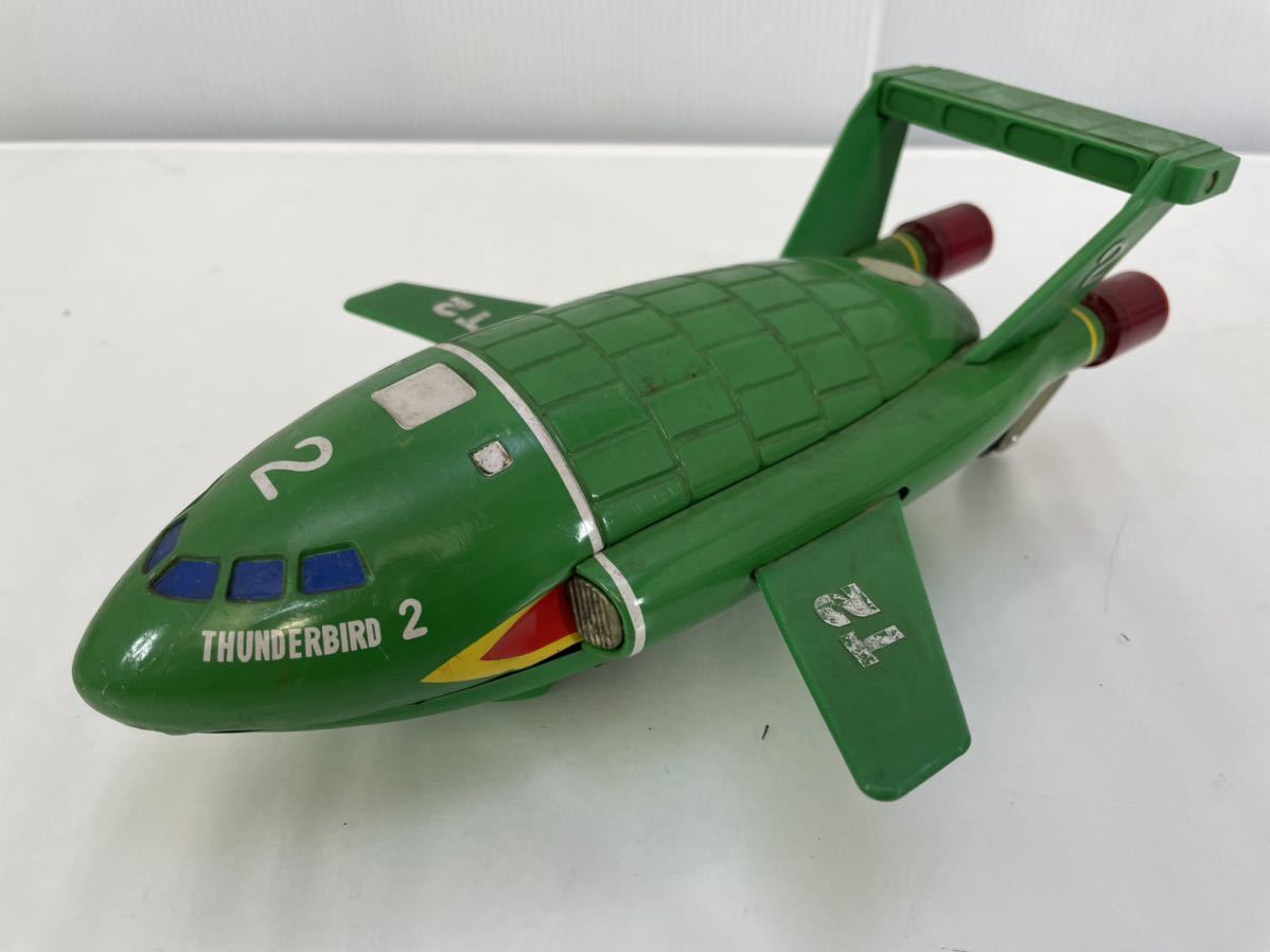  当時物 一部 ブリキ サンダーバード2号 昭和レトロ(航空機)｜売買されたオークション情報、yahooの商品情報をアーカイブ公開 - オークファン 航空機